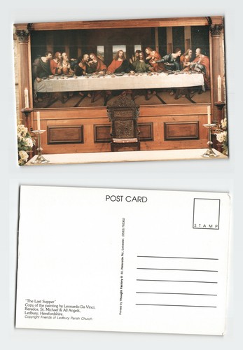Vintage postcard the - vintage, last