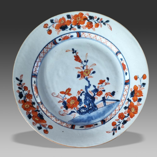 Chinese imari plate kangxi - chinese,