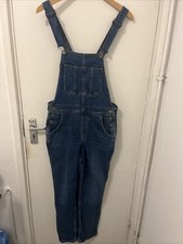 Fat Face Blue Denim Dungarees