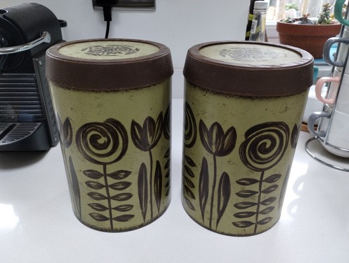 Vintage 1970s pair flour - 1970s, of