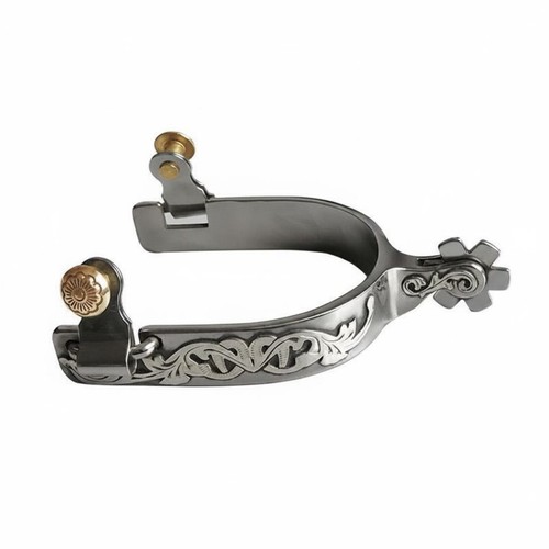 Stainless steel boot spurs - steel,