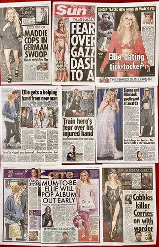 Ellie goulding newspaper - ellie,