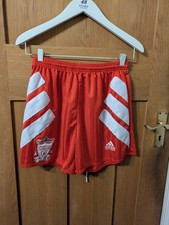 Vintage Liverpool Home Football Shorts 1993/95 Adults Waist 34 Adidas A911