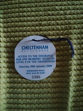 Cheltenham Racecourse Badge