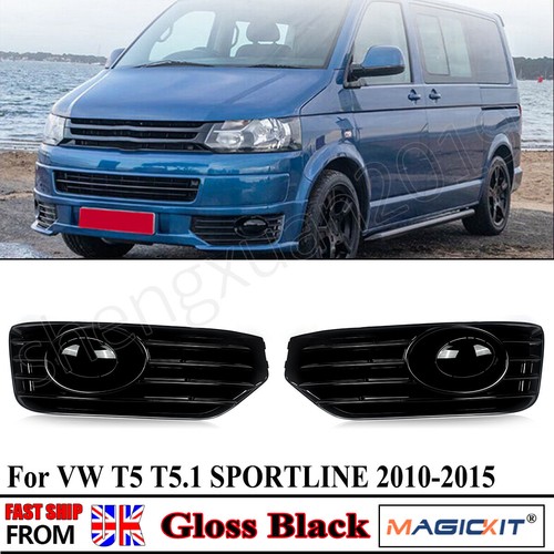 Gloss black fog lamp - black,