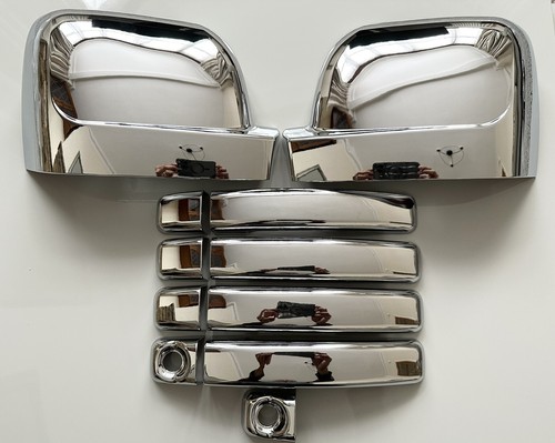 Chrome wing mirror door - mirror,