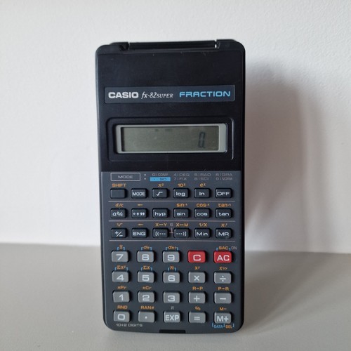 Casio super fraction - casio, fx-82