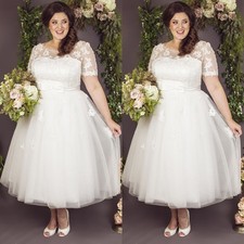 Tea length wedding - tea,