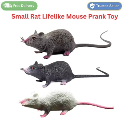 Fake small rat lifelike - fake,