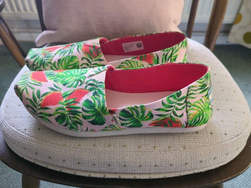 Toms ladies tropical print - ladies,