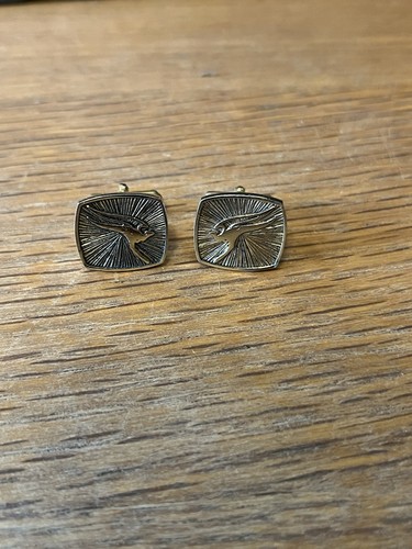 Vintage qantas cufflinks - vintage,
