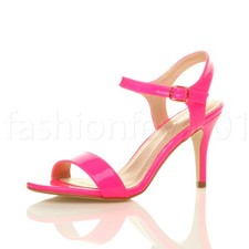 WOMENS LADIES MID HIGH HEEL