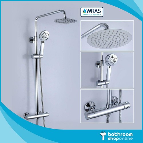 Round chrome thermostatic - round,