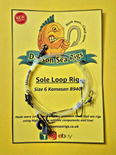 Sole loop rig sea fishing - sea, rigs