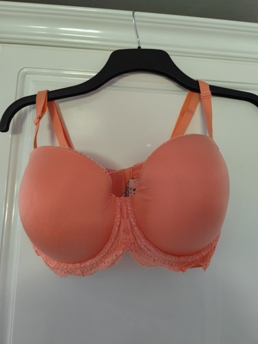 Victorias secret orange bra - bra,