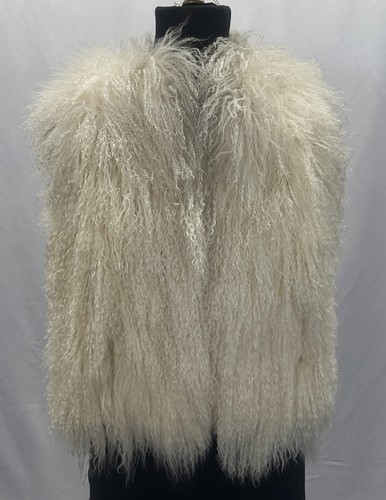Women vintage curly lamb - vintage,
