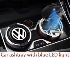 Car Ashtray With Lid And Led