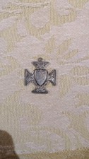Sterling silver maltese cross - sterling,