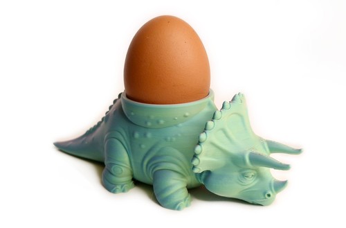 Triceratops dinosaur egg - triceratops,