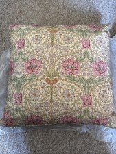 William Morris Handmade Honeysuckle Rose Cushion 