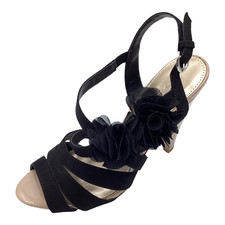 Love Label Black Faux Suede