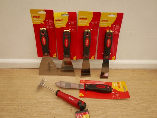 Amtech 6pce soft - grip, putty