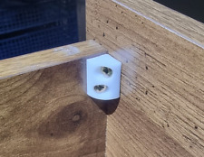 8 pack Draw Front Fix Support, Drawer Repair Kit Drawer Fixing Kit Drawer Front