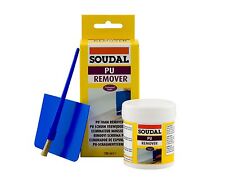 SOUDAL PU FOAM REMOVER 100ML REMOVE CURED FOAM EATER CLEANER PVC WINDOW ODOURLES