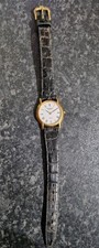 Raymond Weil 18K Gold Electroplated Watch, verry rare 113! Swiss Made Vintage