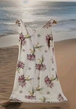 L K Bennett Ivory Floral Silk