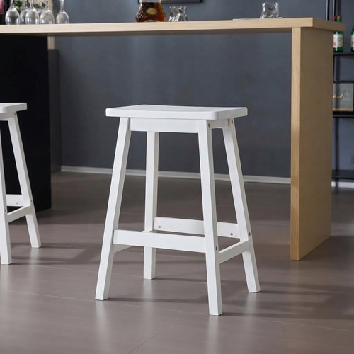 Elegant set white saddle - set,