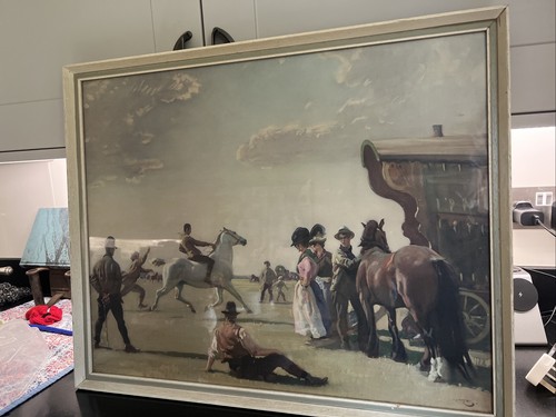 Vintage framed gypsy - gypsy, life