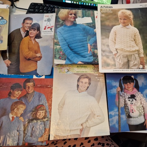 Knitting patterns bundle - 6x,