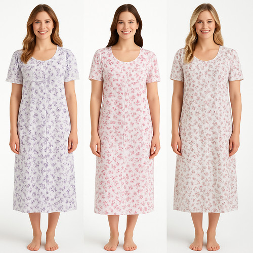 Ladies womens full button - womens,