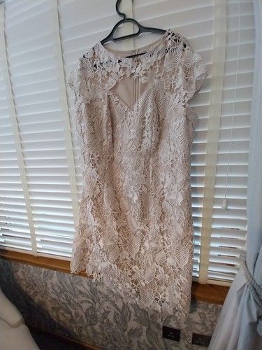 Joanna hope cream lace shift - lace,