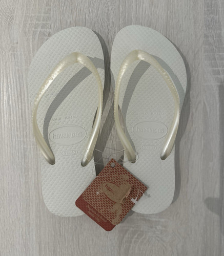 Havaianas slim white - havaianas, rubber