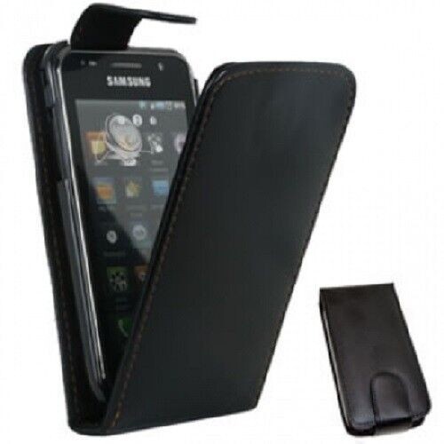 Leather flip case - flip, card