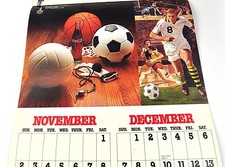 Coca-Cola Calendar 1980 USA