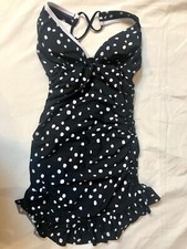 M&S Plunge Skirted Swimsuit