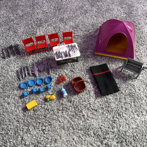Playmobil tent and camping - and,