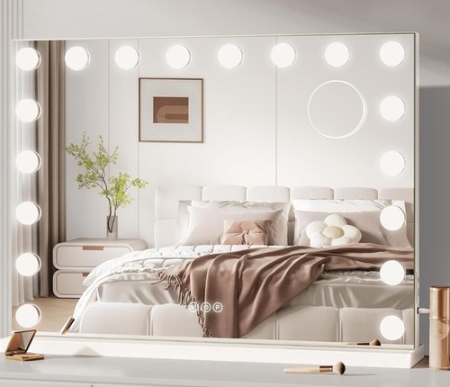 Led makeup hollywood mirror - makeup,