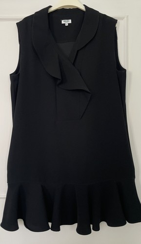 Kenzo roomy black short dress - kenzo:,