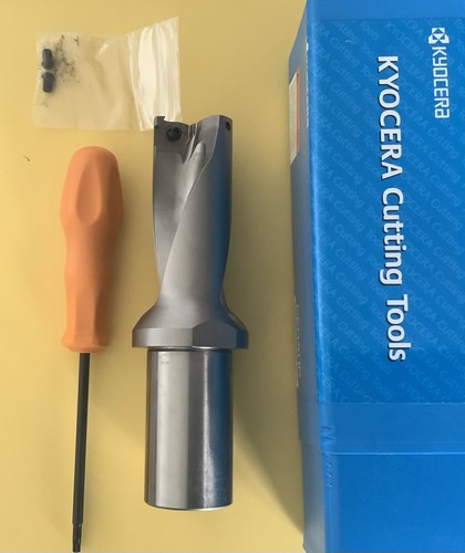 Kyocera drill through - u-drill,