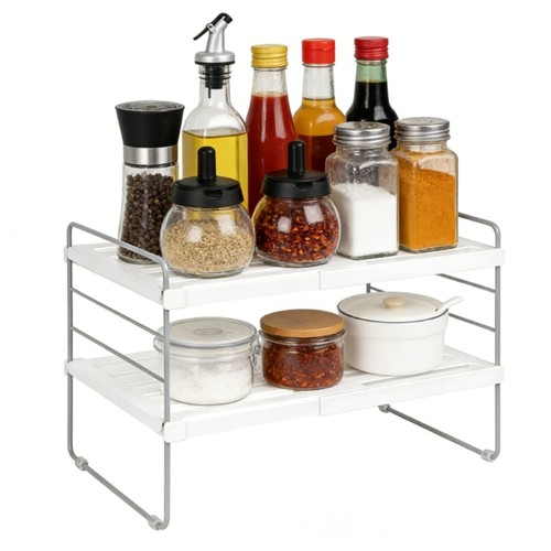 Expandable cupboard organiser - expandable,