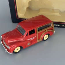 Lledo London's Burning Morris Traveller Fire Prevention Blackwall Diecast Model