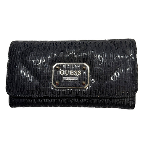Guess women wallet black - ,