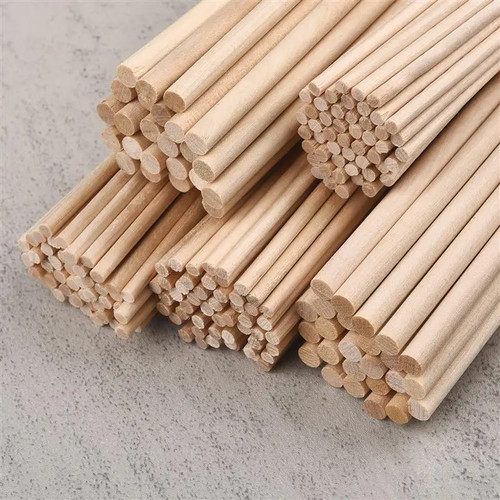 Wooden dowel rods round - rods,
