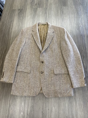 Vintage harris tweed blazer - vintage,