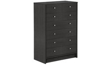 Malibu 7 Drawer Chest - Black