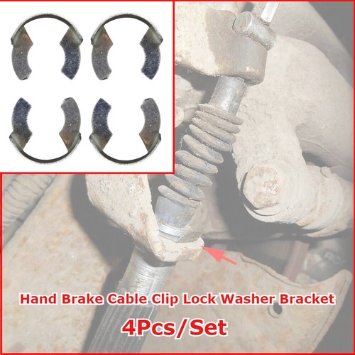 4pcs hand brake cable - 4pcs, clip